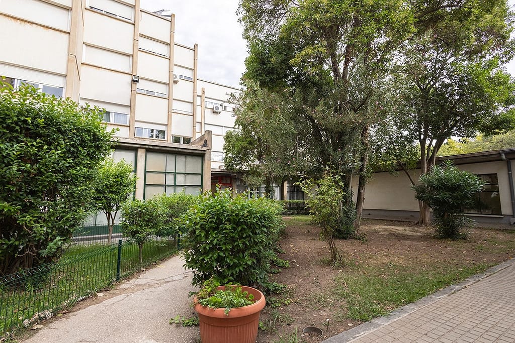 Jardín de la residencia SAFA Casablanca